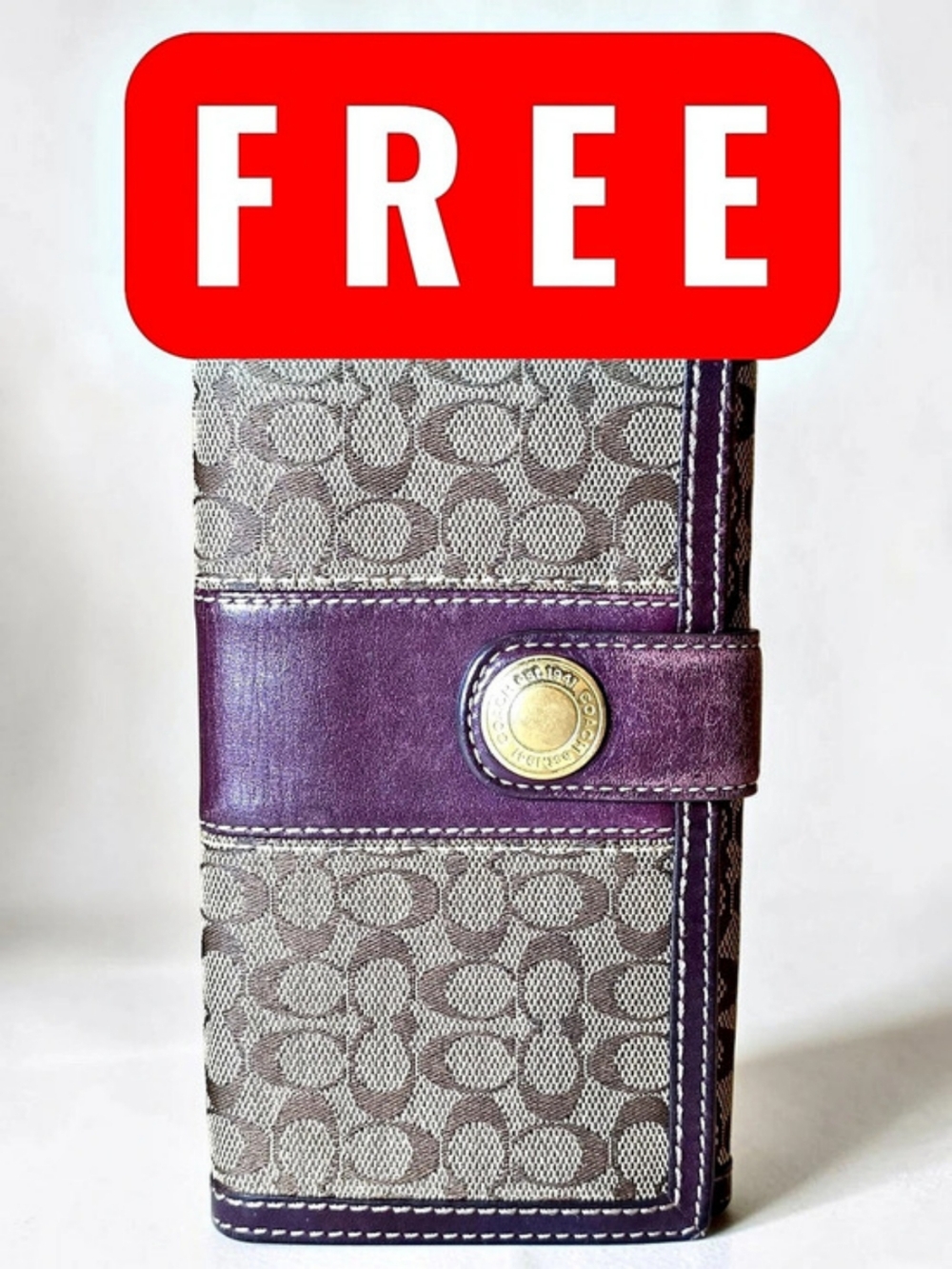 FREE COACH WALLET GIVEAWAY